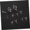 ABOOFAN 44pcs Professional Fishing Pole Tips Portable Repair Tips Fly Rod Guide Rings Set view 2