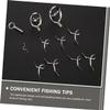 ABOOFAN 44pcs Professional Fishing Pole Tips Portable Repair Tips Fly Rod Guide Rings Set view 4