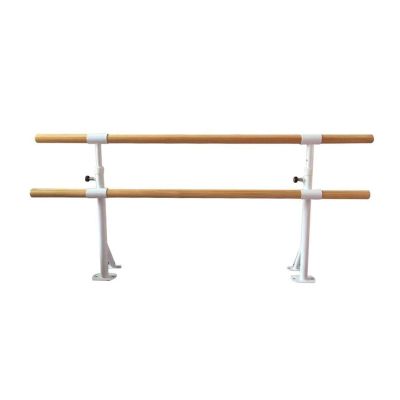 Portable Ballet Barre, Adjustable Height Gymnastics Pole Freestanding Stretch Bar for Dance Exercise with Non-Slip Feet
