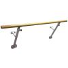 Dance Bar, Ballet Bar, Ballet Bar, Wall Mounted Ballet Single Layer Bar for Adults Children Dance Home Fitness (White 1.5m) (White 1.5m) (White 1.5m) view 1