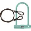 Retrospec Lookout Bike Lock with 14mm Hardened Steel U-Lock & 4ft Security Cable - Anti-Theft Protection for Mountain Bikes & eBikes view 1