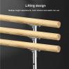 Professional Dancing Pole 45mm Spinning Static Fitness Pole Adjustable Height 91-112" for Beginners and Professionals Portable Dancing Pole Kit for Home Apartment Club Party Pub view 3
