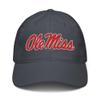 Elite Authentics Ole Miss Rebels Adjustable Baseball Cap - Navy Blue - Unisex-Adults view 2