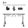 Dance Bar, Ballet Bar, Ballet Bar, Studio Ballet Bar, Mobile Ballet Bar, Vacuum Suction Cup is No Required to Drill for Home Life (Pink 2m) (Pink 2m) (Black (2M) EU) view 3