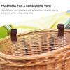 Abaodam 4 Pairs Adjustable Bike Basket Straps Front Bike Basket Belt for Cycling Scooter Accessories Durable and Sturdy Fastening view 4