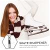 ABOOFAN 2pcs Skate Sharpener Tool for Ice Skates Professional Blades Sharpener Compact and Lightweight Design for Easy Carrying Efficient and Easy to Use for Skating Safety and Performance view 2