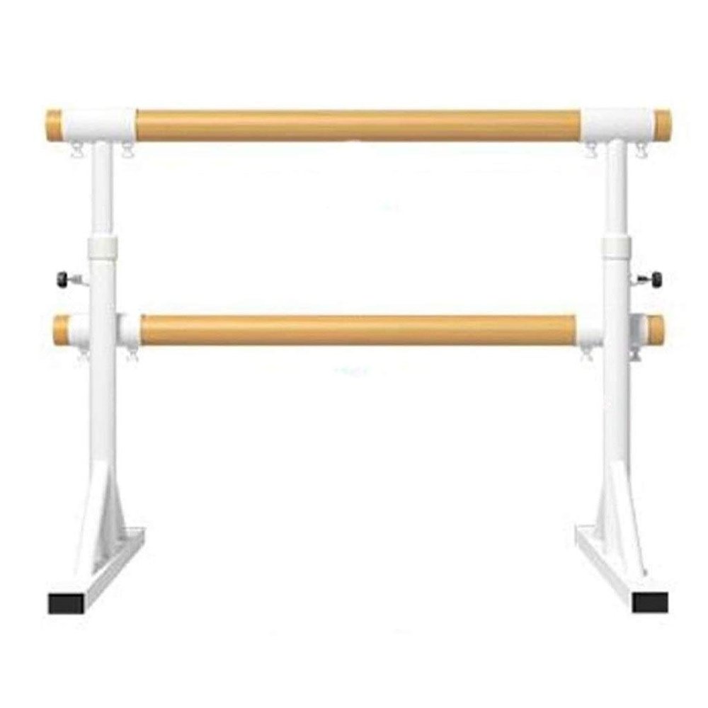 Ballet Bar Double Ballet Bar for Children Ballet Bar for Home Mobile Freestanding Height Adjustable Dance Barre Fitness Dance Stretching Ballet