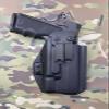 Black Kydex IWB Holster Compatible with Rock Island M1911-A2 2011 5" Surefire X300 Ultra B view 2