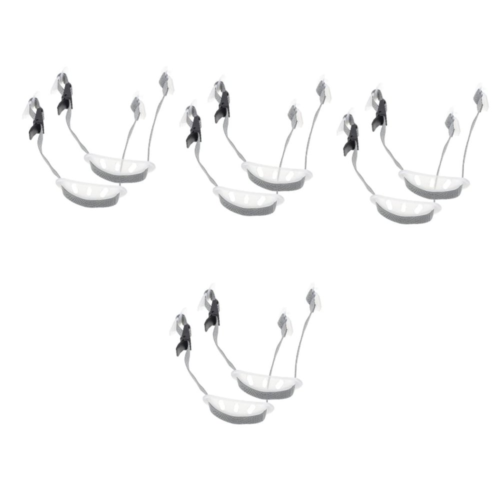 Sosoport 8pcs Chin Strap for Hard Hat Softball Helmet Football Chin Strap Protection Belt Helmet Parts