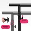 Portable Ballet Bar Adjustable Dance Stretch Barre Fitness Practise Dance Ballet Barre for Adults and Children with Suction Cup Base (Size : 1.5M) (1.5M) () view 3