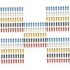 Sosoport 500pcs Brake Cable End Caps Bike Accessories Brake Wire Caps Replacement for Gears view 1