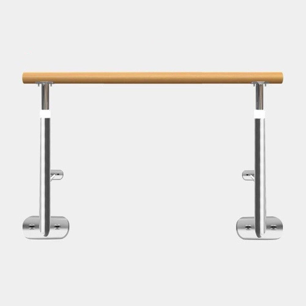 Ballet Barre Bar,Adult Child Household Dancing Stretching Bar,Stainless Steel Wall Mounted Fixed Type,Height Adjustable (Size : B Wall) ()