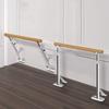 Ballet Barre Bar,Adult Child Household Dancing Stretching Bar,Stainless Steel Wall Mounted Fixed Type,Height Adjustable (Size : B Wall) () view 3