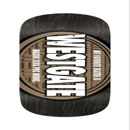 Real Skateboards Mason Silva My Favorite Skater Black Skateboard Deck True Fit - 8.5" x 31.35"