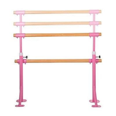 Ballet,Ballet Bar Ballet Bar,Double Ballet Bar,Portable Fitness Gymnastics Stretching Barre,Floor Type Home Dance Bracket,Adjustable (1M) ()