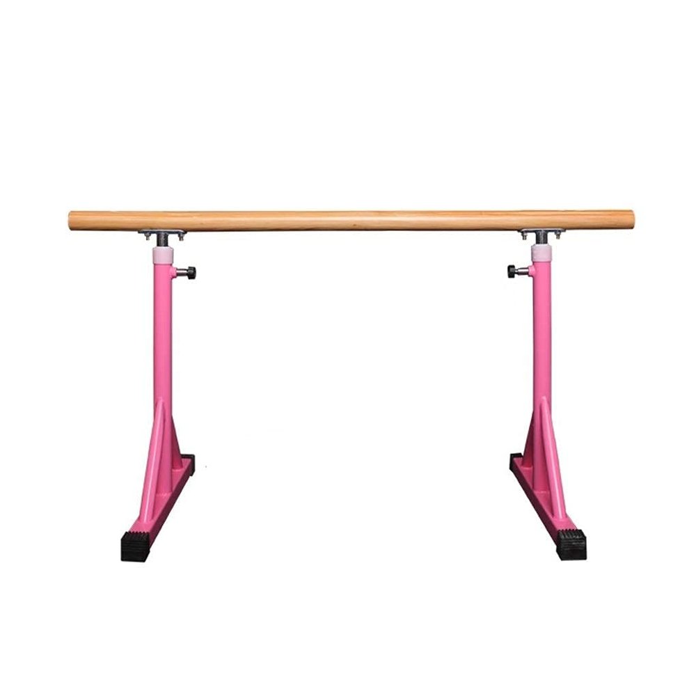 Ballet Bar Home Stretch Dance Bar for Kids Adult Home Or Studio Dancing with Triangle Reinforcement Bracket (Pink 1.5M) (Pink 1M) (Pink 1M) (Pink 1.5M)