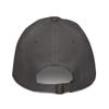 Elite Authentics Adult Unisex Grey Ole Miss Rebels Adjustable Baseball Cap view 3