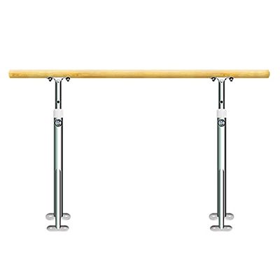 Studio Ballet Barre, Mobile Professional Lifting Ballet Bar Portable for Home Dance Room Freestanding Adjustable Bar for Stretch Active Workouts