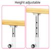 Studio Ballet Barre, Mobile Professional Lifting Ballet Bar Portable for Home Dance Room Freestanding Adjustable Bar for Stretch Active Workouts view 4