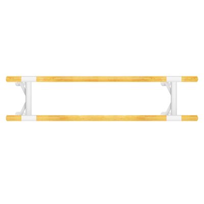 Wall-Mounted Dance Bar, Double Ballet Barre Bar for Home, Gymnasium, Suitable for Dance, Ballet, Gymnastics, Stretching (A 100CM) (A 150CM) (A 100CM) (A 150CM)