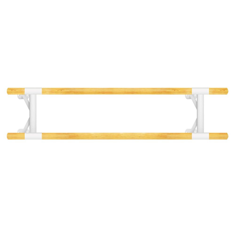 Wall-Mounted Dance Bar, Double Ballet Barre Bar for Home, Gymnasium, Suitable for Dance, Ballet, Gymnastics, Stretching (A 100CM) (A 150CM) (A 100CM) (A 150CM)