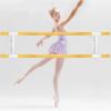 Wall-Mounted Dance Bar, Double Ballet Barre Bar for Home, Gymnasium, Suitable for Dance, Ballet, Gymnastics, Stretching (A 100CM) (A 150CM) (A 100CM) (A 150CM) view 2
