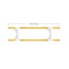 Wall-Mounted Dance Bar, Double Ballet Barre Bar for Home, Gymnasium, Suitable for Dance, Ballet, Gymnastics, Stretching (A 100CM) (A 150CM) (A 100CM) (A 150CM) view 3