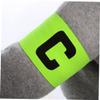VANZACK 10pcs Elastic Soccer Captain Armbands Wear-Resistant Arm Bands for Football Basketball Comfortable Non- Design Lightweight Easy to Store for Team Competitions view 3