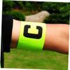 VANZACK 10pcs Elastic Soccer Captain Armbands Wear-Resistant Arm Bands for Football Basketball Comfortable Non- Design Lightweight Easy to Store for Team Competitions view 4