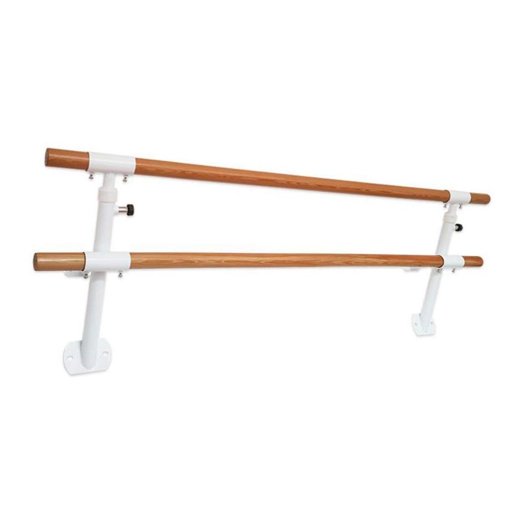 Ballet Barre, Wall Mounted Ballet Bar, Height Adjustable, Fitness Ballet Bar for Dancing Stretching, Safe and Stable Dance Bar ()