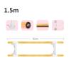 Double Ballet Barre,Wall-Mounted Double-Layer Ballet Bar Balance, Dance Or Active Workouts, Well-Balanced Kids and Adults (Size : 1.5m) (2m) () view 2