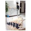 Wall-Mounted Ballet Barre Bar Solid Wood Height Adjustable Dancing Fitness Poles Suitable for Adults and Children view 3