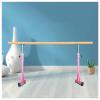 Portable Dance Stick, Home Ballet Bar, Adults Kids Freestanding Ballet Barre Stretching Adjustable Equipment (Pink 1 m) view 1