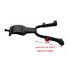 24 26 29 inch Mountain Bike Support Side Kick Stand Adjustable MTB Road Bicycle Kickstand Parking Rack Cycling Parts Foot Brace (Color : Black unadjustable) view 4