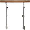 1/1.5M Wall Mount Ballet Bar, Adjustable Height Dance Stretch Bar for Home School Dance Studio Adult Ballet Bar (Silver 150CM) (Silver 100CM) (Silver 150CM) view 1