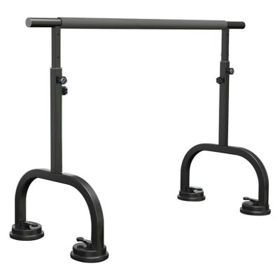 Ballet Barre Stick, Non-Slip Portable Dance Steel Tube with Suction Cup, Adjustable Independent Light Ballet Pole for Adult and Children (Black 3 m)