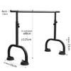 Ballet Barre Bar, Adult Child Dance Bar, Leg Press Bar, Suction Cup Household, Freestanding, Mobile, Portable, Curved Legs view 4