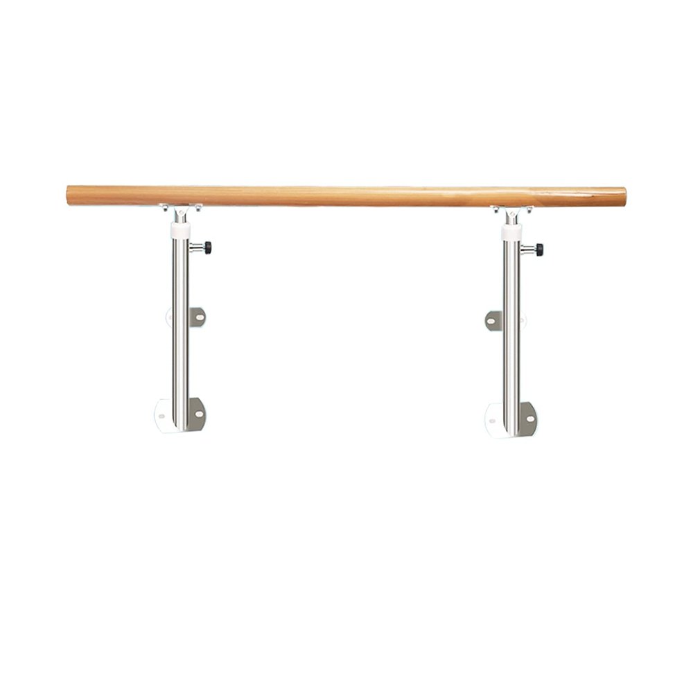 Ballet Barre, Wall Mounted Professional Dance Ballet Bar, Adjustable Fitness Practise Stretching Ballet for Home (Size : 1.5 M) ()