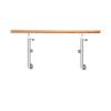 Ballet Barre, Wall Mounted Professional Dance Ballet Bar, Adjustable Fitness Practise Stretching Ballet for Home (Size : 1.5 M) () view 1