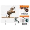 Ballet Barre, Wall Mounted Professional Dance Ballet Bar, Adjustable Fitness Practise Stretching Ballet for Home (Size : 1.5 M) () view 3