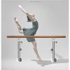 Ballet Barre, Wall Mounted Professional Dance Ballet Bar, Adjustable Fitness Practise Stretching Ballet for Home (Size : 1.5 M) () view 4
