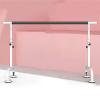 Dance Bar, Ballet Bar, Studio Ballet Bar, Adjustable Height Mobile Portable for Home, Dance Fitness for Kids, Adults, Ballet Bar (Black (2M) (Black (2M) (Black (2M) EU) view 1