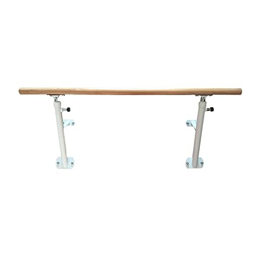 Wall Mounted Ballet Barre,100/150CM Wood Ballet Barre Bar for Kids Adjustable Bar for Stretch, Balance, Dance (A 100CM)