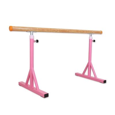 Ballet Barre Portable for Home Or Studio Freestanding Adjustable Bar for Stretch Balance Dance Or Active Workouts Well-Balanced with Non-Slip Fit Kids and Adults - 1M(Color:Pink) (Pink)