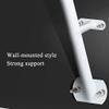 Ballet Barre Bar Wall Mounted Ballet Bar for Kids Adults Home Dancing Stretching Ballet Height Adjustable Fitness Practise Dance (Color : White, Size : 1.5m) (White 1m) (White 1.5m) view 3