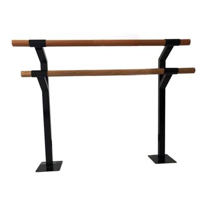 Double Barre Ballet Bar Floor Fixed Dancing Stretching Ballet for Home or Studio Barre Exercise Equipment for Kids and Adults