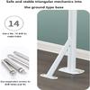 Ballet Barre for Home Portable Ballet Bar Floor Mounted Barre Bar Adjustable Height Home School Studio Gym Dancing Double Bar Dance Barre Pole Freestanding Adjustable Bar for Stretch (Pink 1.5 m) view 4