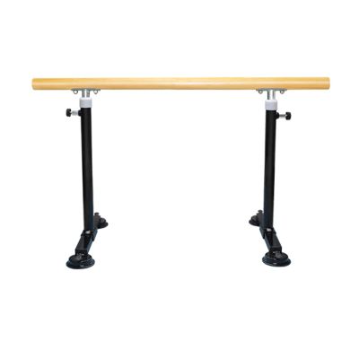 Adjustable Dance Stick, Freestanding Portable Ballet Barre with Non-Slip Foot, Single Ballet Bar Equipment for Exercise Stretching (Color : White, Size : 1.5 m) (Black 1.5 m)
