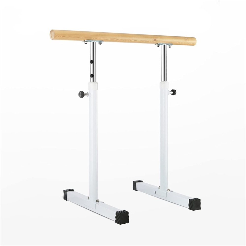 Ballet Barre Stretching Bars Adjustable Gymnastics Bar Dance Exercise Equipment for Home Gym Freestanding Portable with Non-Slip Stand(Size:1M) (1M) ()
