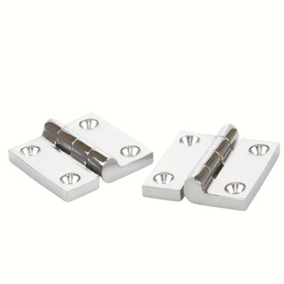 2Pack Heavy Duty Marine 316 Stainless Steel Butt Hinges,1.5 inch x1.5inch/1.97 inch x1.97inch Boat Caravan Cabinet Shed Garden Wooden Door & Gate Casting Hinge Hardware (1.5inchx1.5inch)